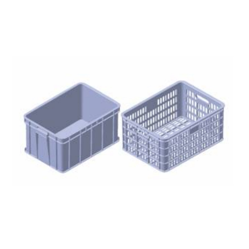 大型日用品塑料周转箱注塑模具