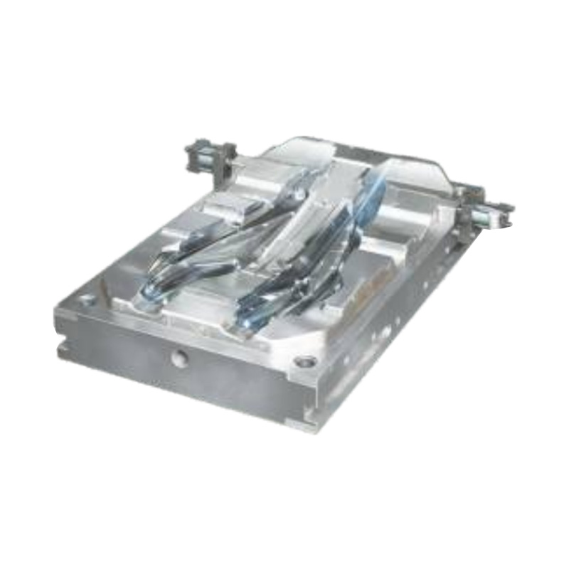 摩托车后尾座侧盖塑料模具