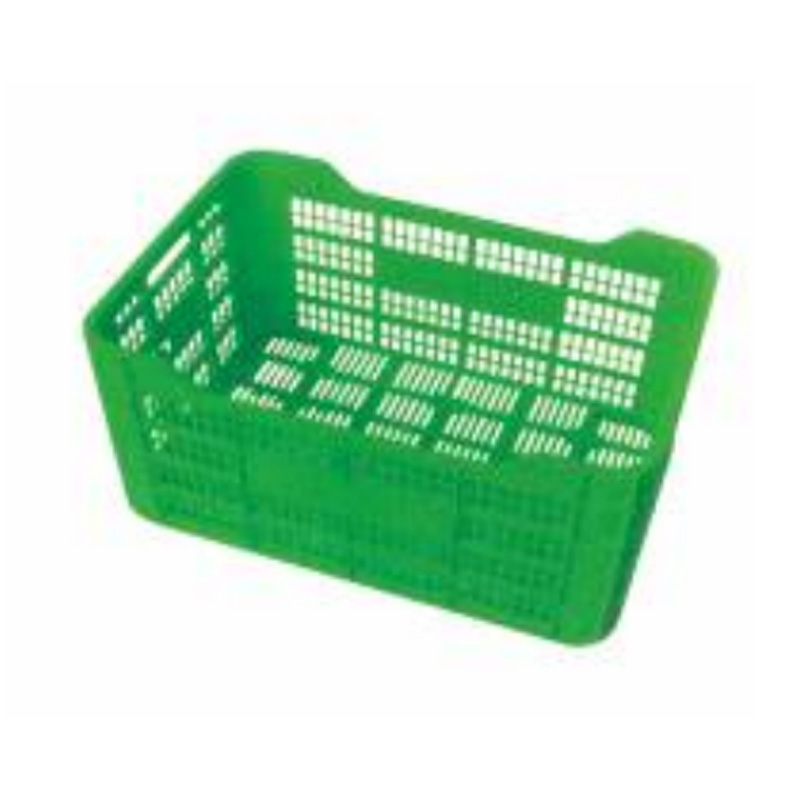农产品塑料篮镂空周转箱模具