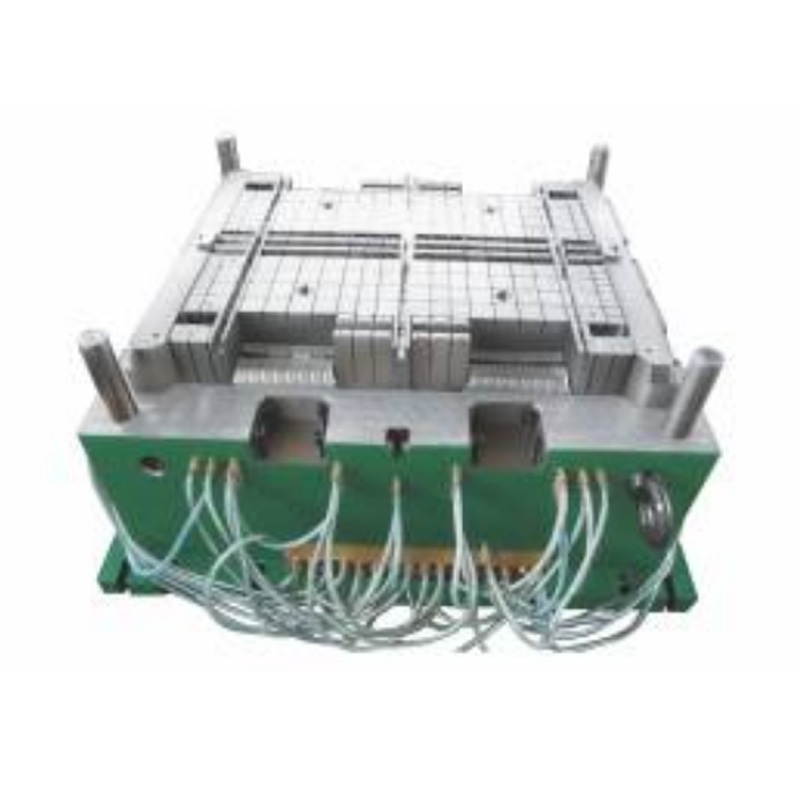 重型三轨仓库塑料托盘模具
