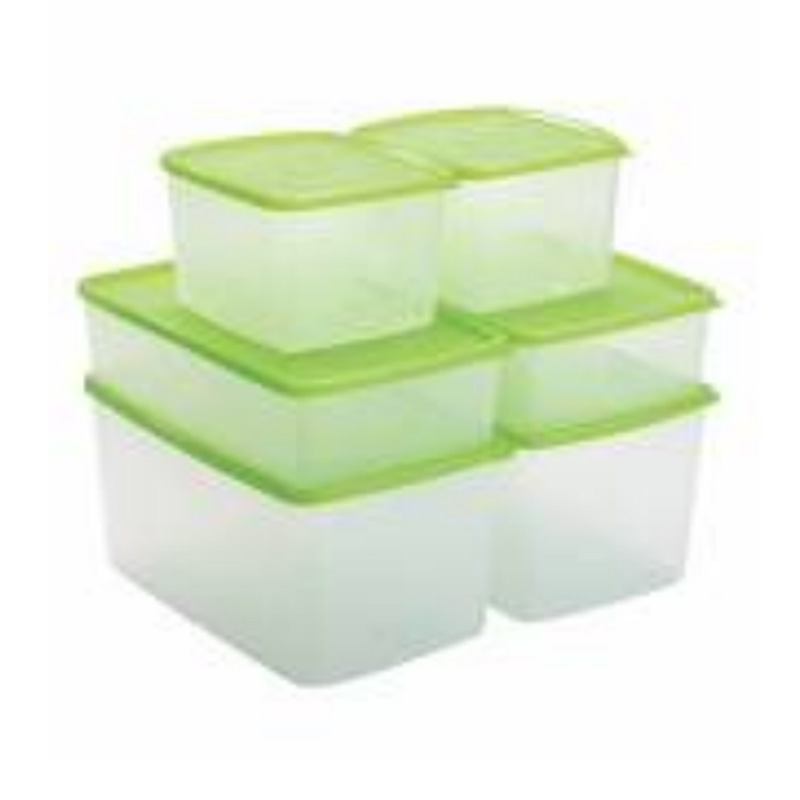 方形带盖食品容器薄壁注塑模具