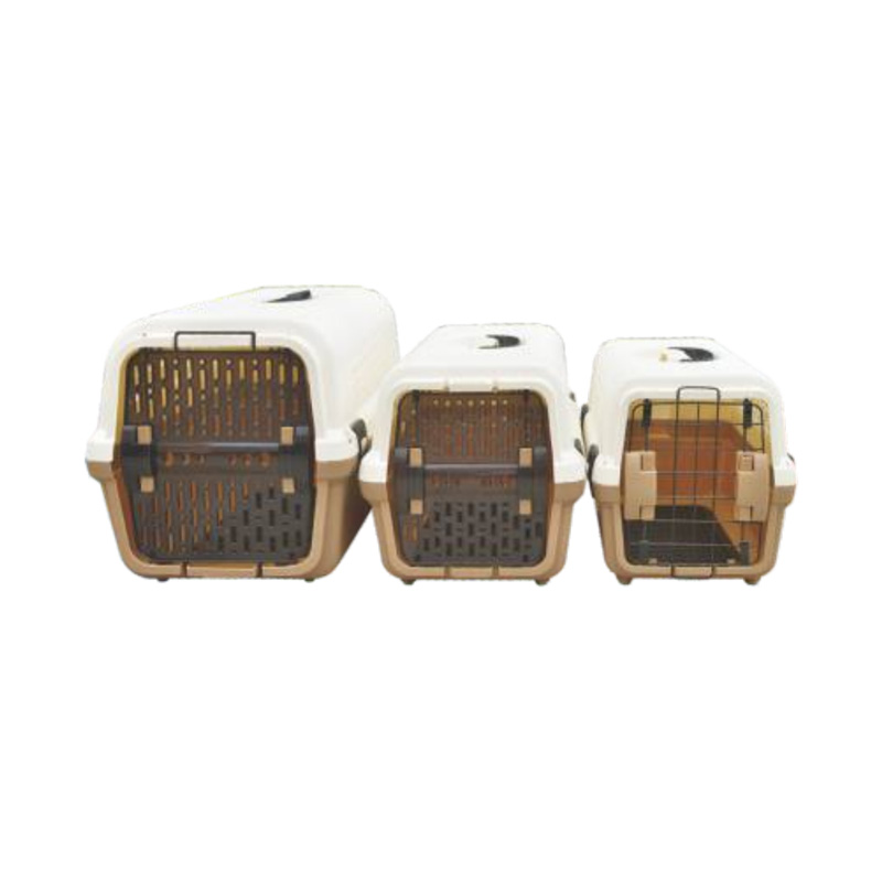 便携式猫狗托运塑料宠物箱模具