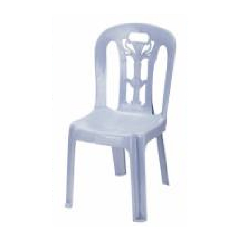 无扶手塑料庭院靠背椅子模具